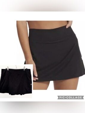 Vuori Women's Halo Performance Skirt Black Heather Size XL